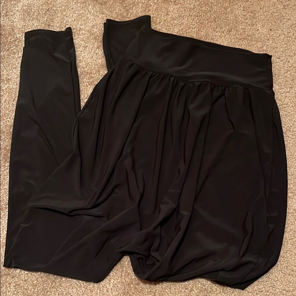Black Harem Pants